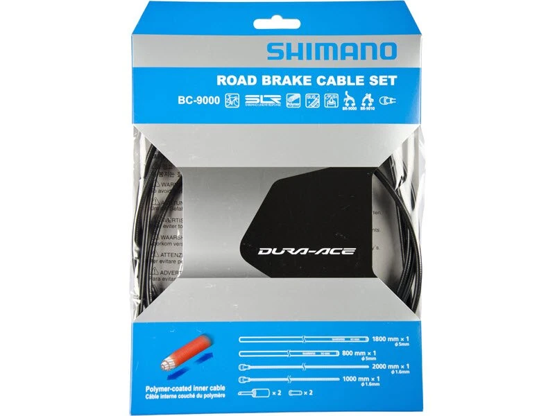 Shimano Bremszugset Dura Ace Rennrad, Polymer 3 Shimano Bremszugset Dura Ace Rennrad, Polymer