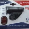Sigma Aura 60 USB Und Nugget Lichtset -Fahrradausrüstungsgeschäft sigma aura 60 usb und nugget lichtset
